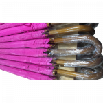 AVRUPA  201-13  PROMOSYON ŞEMSİYELER BASTON TİP PEMBE FUJYA