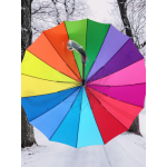 AVRUPA 101-06  16 TELLİ BÜYÜK BOY GÖKKUŞAGI ŞEMSİYE